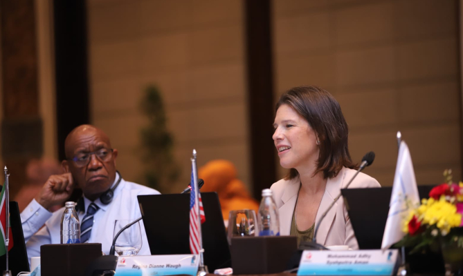 Penasihat Senior Global atas Gender the International Foundation for Electoral Systems (IFES) Regina Waugh 