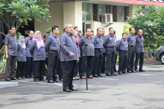 Arahan dari Setjen Bawaslu RI Gunawan Suswantoro.