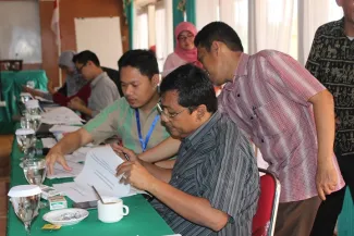 bersama Pak Igor Narasumber dari Badan Diklat Kementerian dalam Negeri.