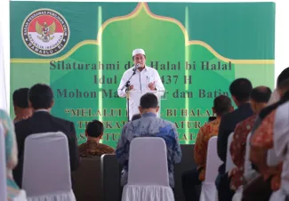 Silaturahmi dan Halal bi halal Idul Fitri 1437 H Bawaslu RI